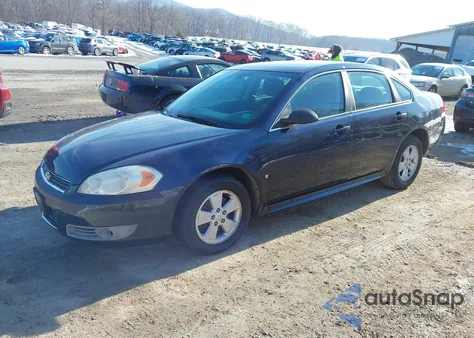 2010 Chevrolet Impala Lt z USA, uszkodzony, nr VIN 2G1WB5EK5A1131032
